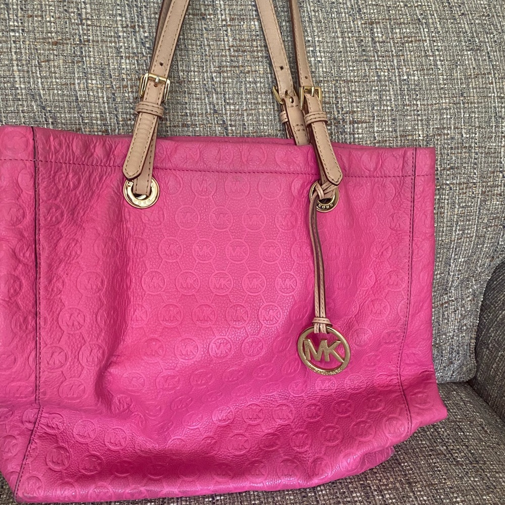 Michael Kors Pink Tote Bag